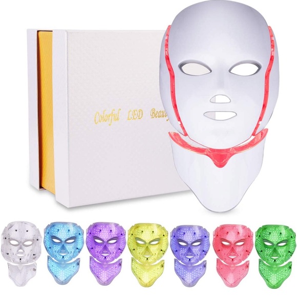 Red Light Therapy LED face mask - Picture 3 of 8